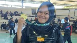 Harumkan Nama Smamuga, Fauziah Raih Juara 1 Pencak Silat Surabaya Championship II 2026