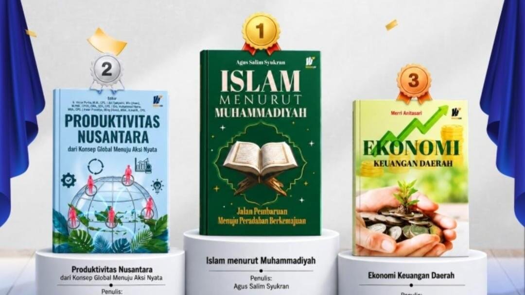 Islam Menurut Muhammadiyah: Jalan Pembaruan Menuju Peradaban Berkemajuan Raih Buku Terlaris Agustus 2026