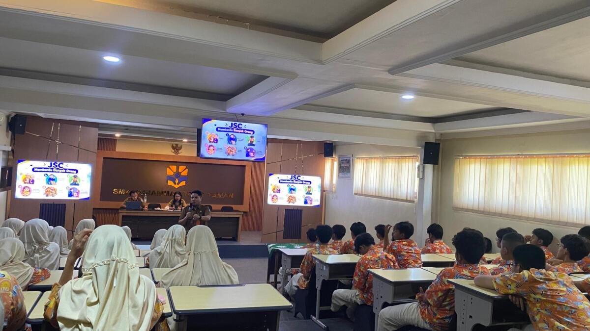 JSC Goes to School di Smamita, Siswa Belajar Pikir, Periksa, dan Peduli