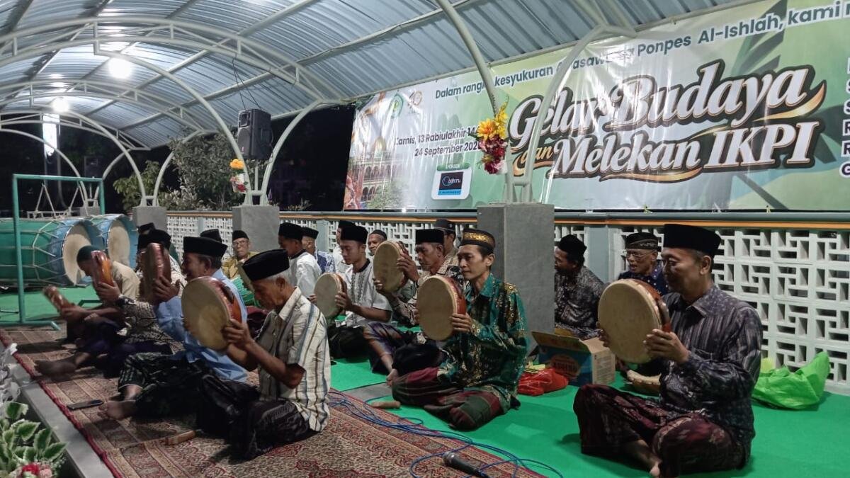 Kades Sendangagung Ikut Angkat Rebana di Gelar Budaya Dasawarsa ke-4 Al-Ishlah