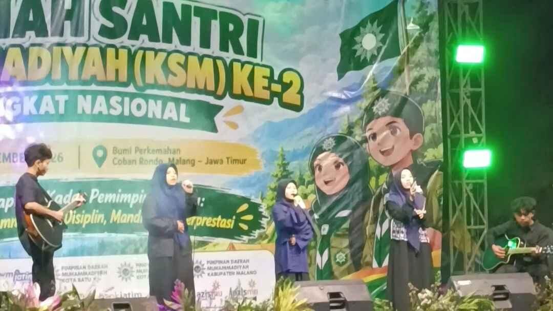 Lewat Musikalisasi Puisi, Santri PPI AMF Suarakan Keadilan