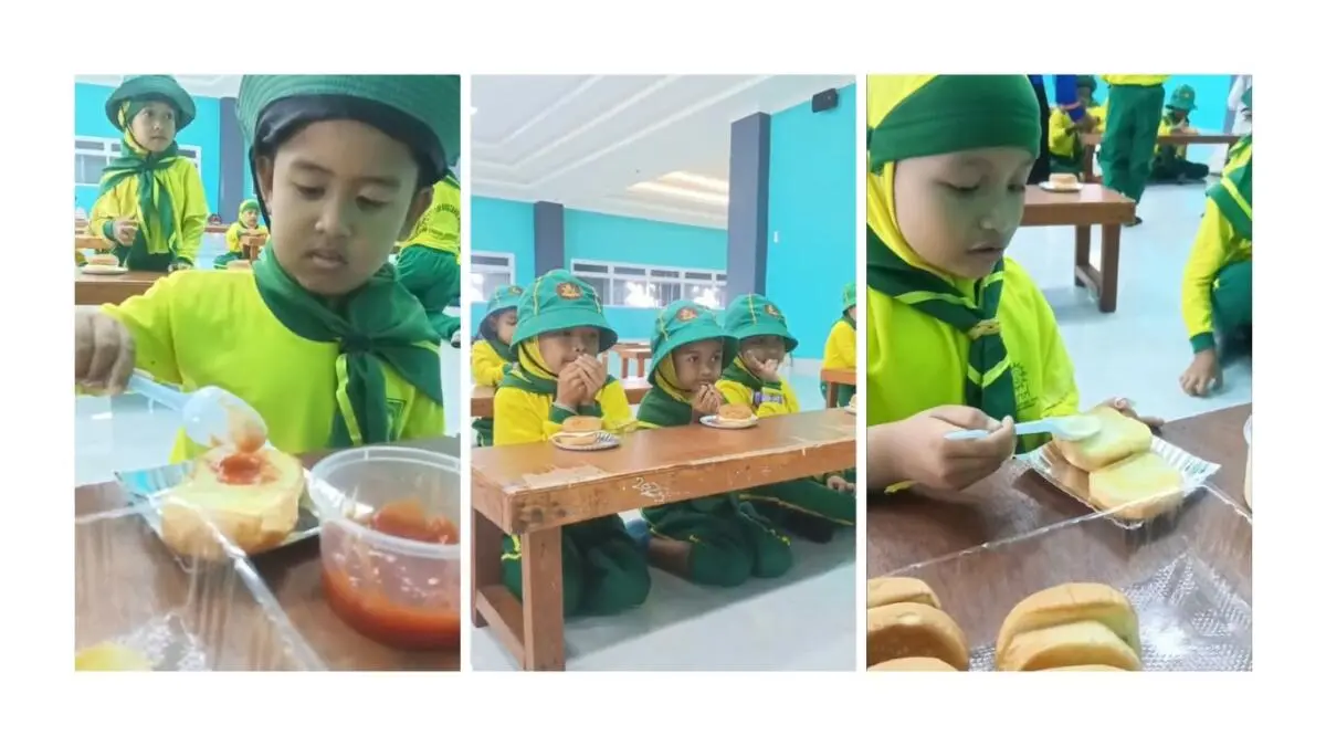 Naik Kereta Kelinci, Senam, lalu Bikin Burger: Keseruan TK Aisyiyah Sambiroto di SD Mumtaz