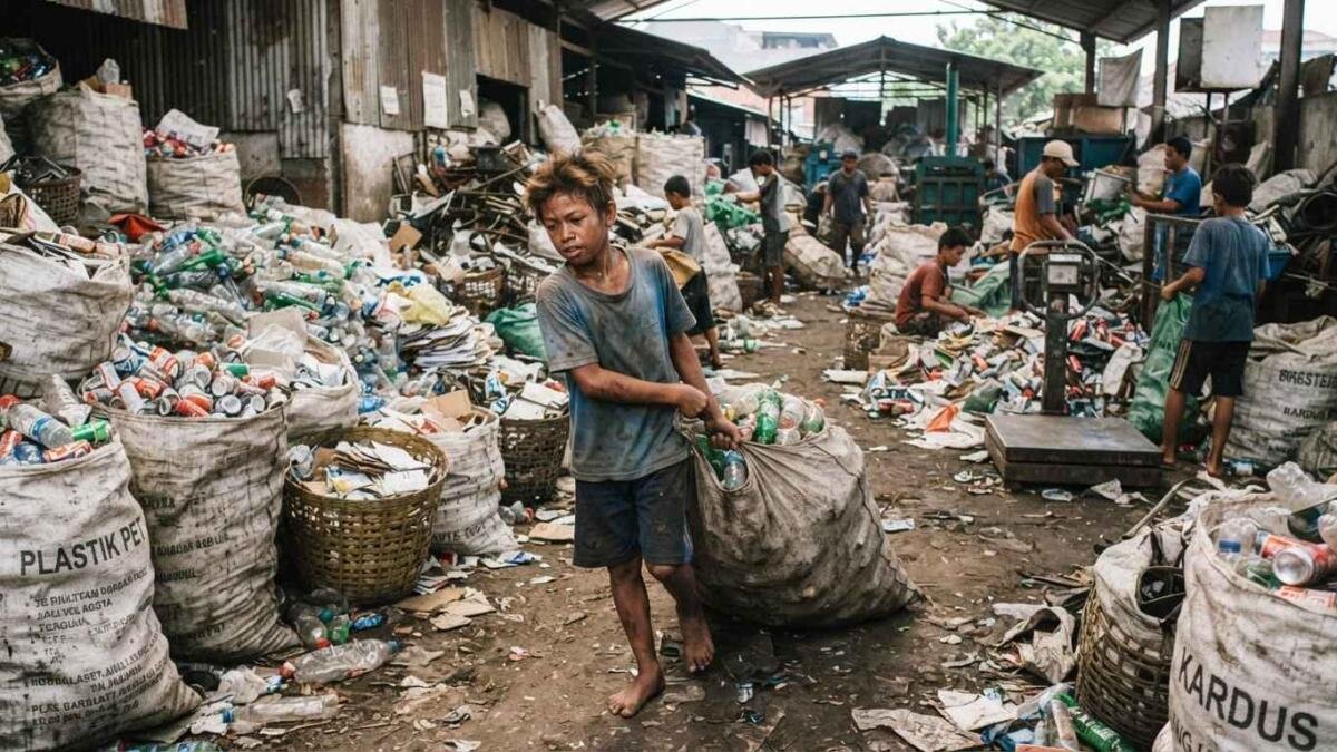 Ketika Ombak Menutup Pintu Kelas: Potret Sunyi Anak Pesisir Kenjeran