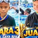 Dua Siswa MIM 2 Cakru Naik Podium Renang di Anniversary Dolphin All Star