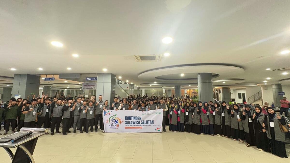 Dilepas PWM Sulsel di Pelabuhan Makassar, 250 Santri Siap Ikuti KSMN II di Malang