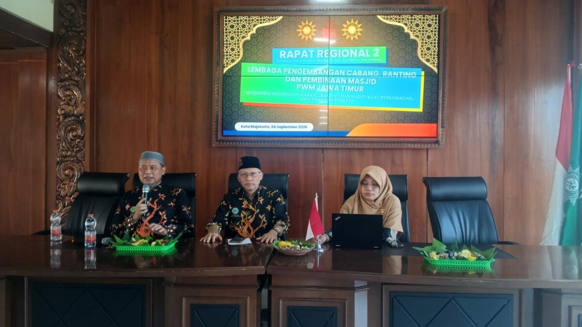 LPCRPM PWM Jatim Dorong Sinergi Muhammadiyah–Aisyiyah dan Digitalisasi Cabang, Ranting, serta Masjid