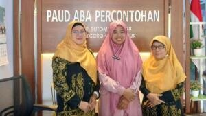 Asistensi Guru Mengajar TK At-Taqwa Bojonegoro di PAUD ABA Percontohan
