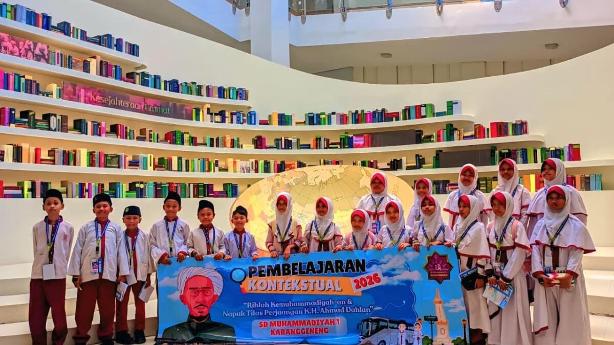 Menyusuri Jejak Perjuangan, Murid SD Musaka Belajar Sejarah Muhammadiyah di Museum Muhammadiyah