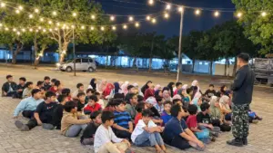 Belajar Disiplin dan Berani Lewat Rappelling 30 Meter Bersama TNI AU