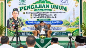 Semarak Pengajian PRM Wage, KH Ahmad Samsoni Ajak Jamaah Hidupkan Keteladanan Rasulullah
