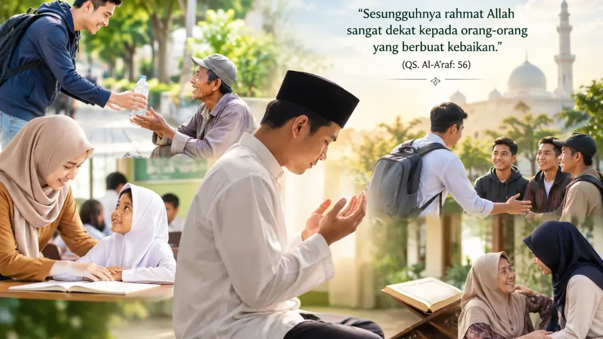 Berbuat Baik, Menjemput Rahmat Allah