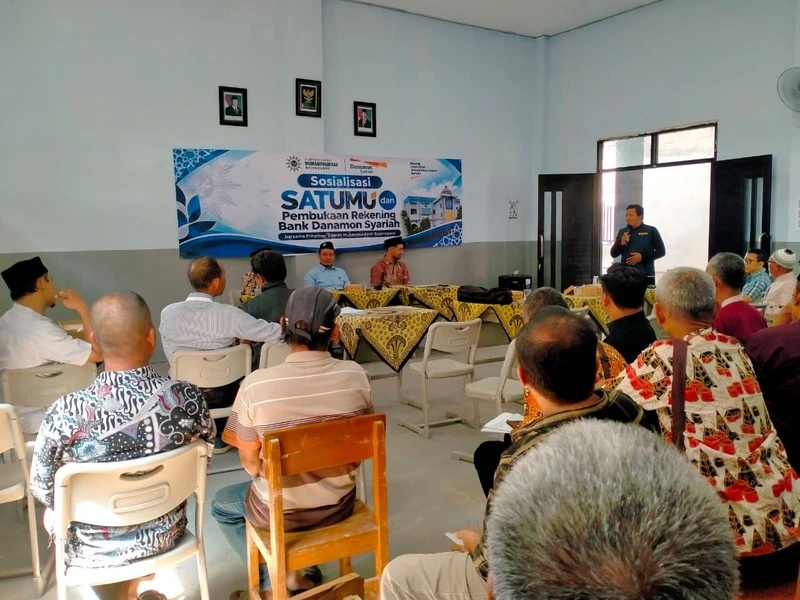 PDM Bojonegoro Sosialisasikan SatuMU dan Fasilitasi Pembukaan Rekening Danamon Syariah 