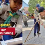 Belajar Ikatan, Mengasah Keterampilan: HW MI Megah Uji Ikatan Palang Bonus Canggah