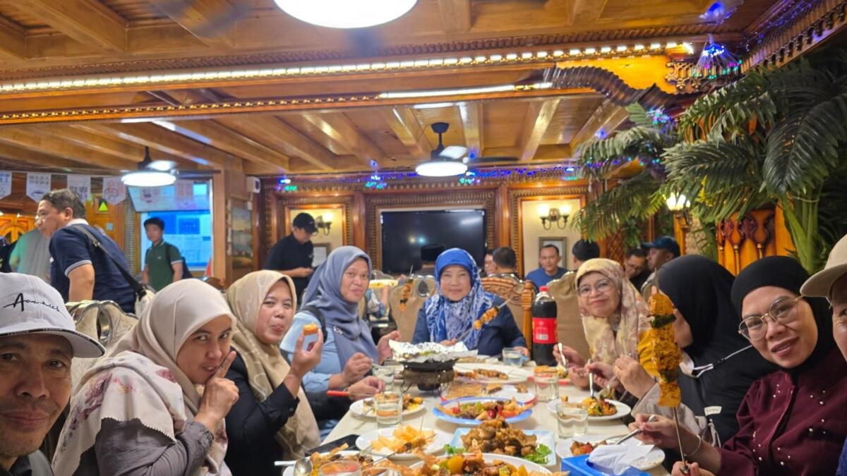 Tiba di Guangzhou, Peserta Training Muhammadiyah Menyusuri Sungai Mutiara hingga Menara 600 Meter