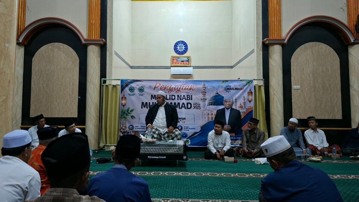 Muhammadiyah Asembagus Gelar Pengajian Maulid Nabi, Teladani Indah dan Sempurnanya Akhlak Rasulullah