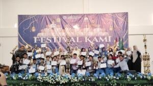 SMP Mudama Juara Umum 1 Festival KAMI: Bawa Pulang 30 Piala Sekaligus