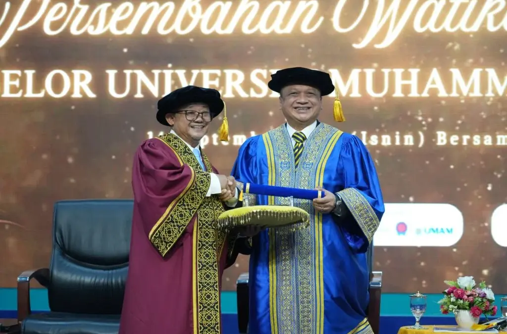 Putra Mahkota Perlis Dikukuhkan sebagai Konselor Pertama UMAM