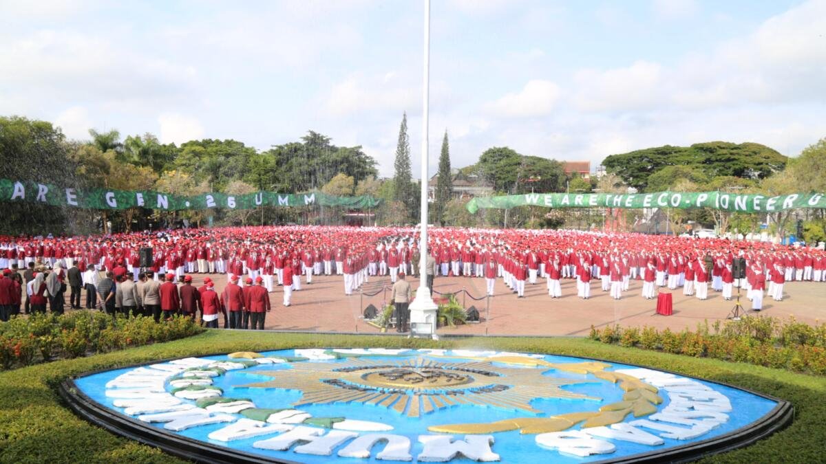 Pesmaba UMM Dimulai, 5.636 Gen 26 Deklarasikan Komitmen Jaga Lingkungan