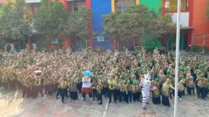 Serunya Zona Inspirasi SD Mugres Bersama Polisi