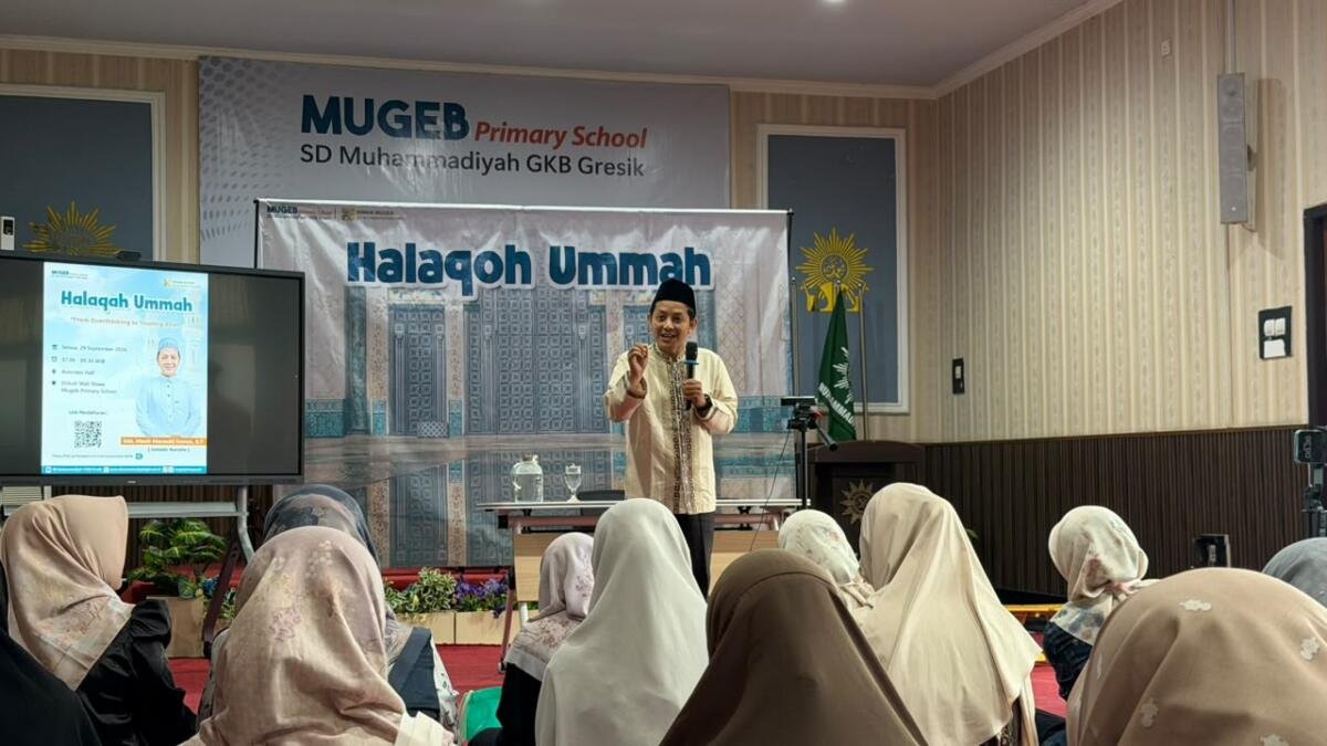 Halaqah Ummah “From Overthinking to Trusting Allah”, Ajak Wali Siswa Belajar Ridha, Sabar, dan Tawakal