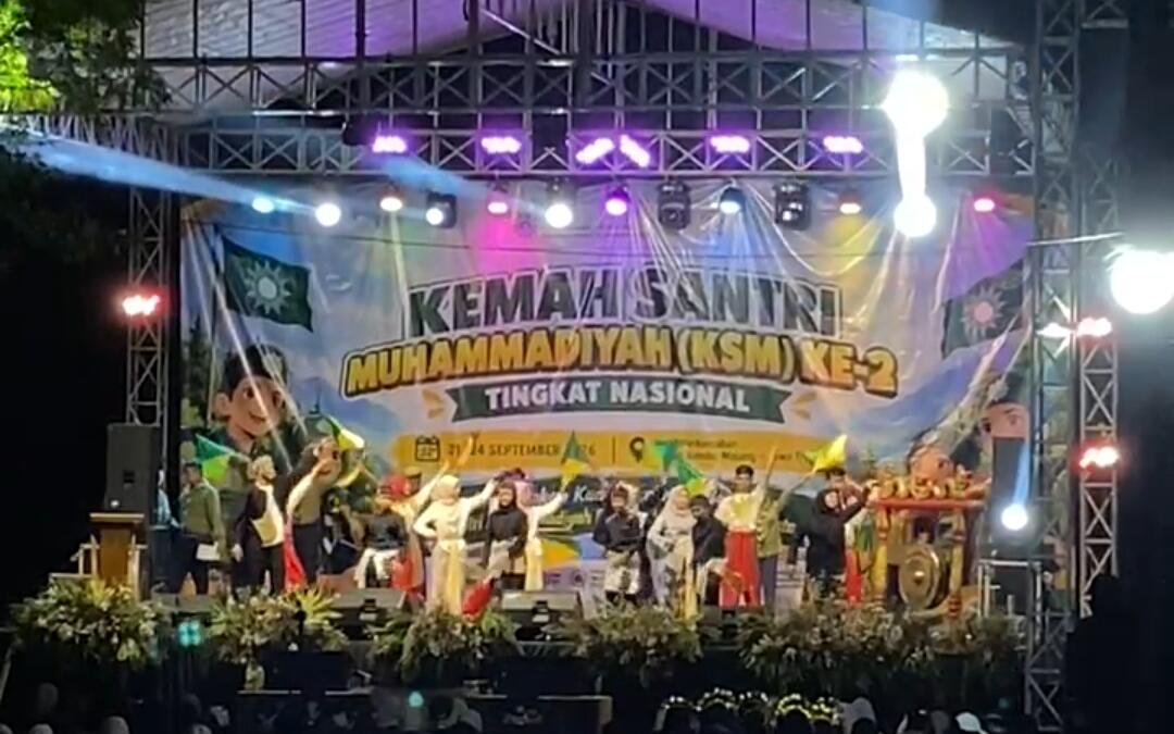 Pentas Seni KSMN II, Santri Muhammadiyah Tampilkan Kreasi Budaya dan Semangat Berkemajuan
