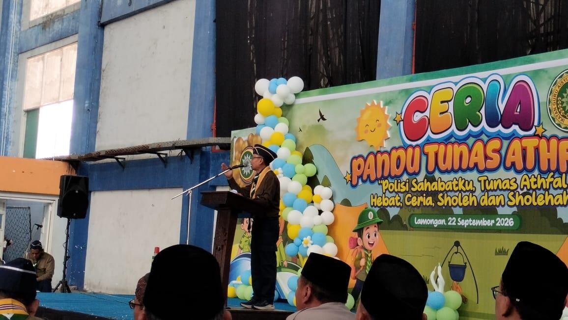 Buka Ceria Pandu Tunas Athfal Lamongan, Aman Suyadi: Bersiap Jadi Pemimpin Hebat