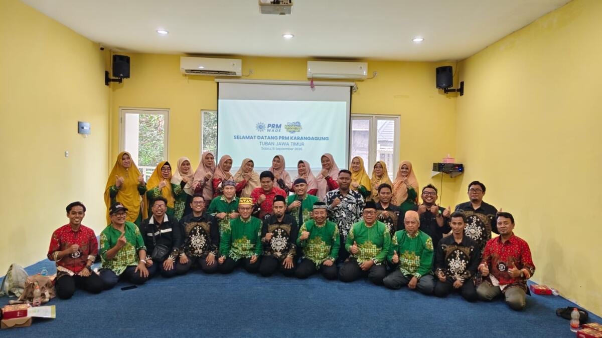 PRM Karangagung Belajar Kemandirian Ranting dari PRM Wage