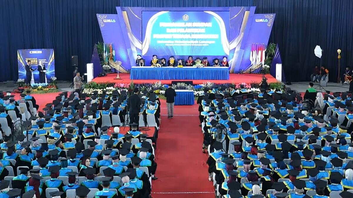 Rektor Umla: Jangan Pernah Merasa Puas, Tantangan Zaman Semakin Kompleks