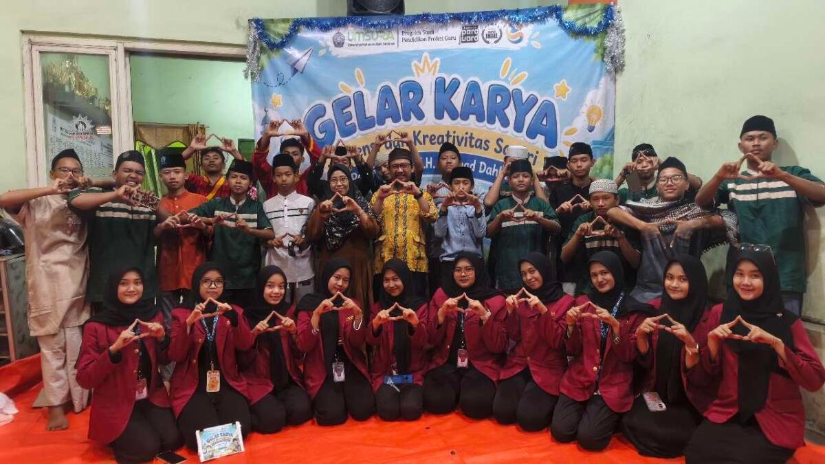 Semarak Gelar Karya Tutup Rangkaian Project Kepemimpinan Mahasiswi PPG Umsura di PAM KH. Achmad Dahlan
