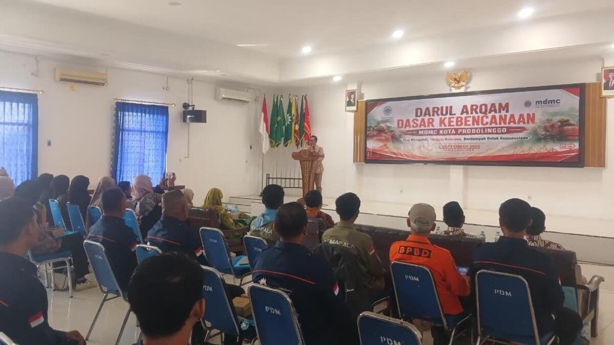 Usai Dilantik, MDMC Kota Probolinggo Gelar Baitul Arqam Dasar Kebencanaan