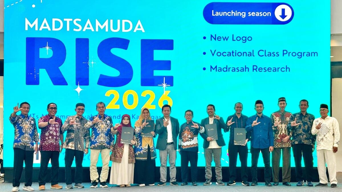 Madtsamuda Rise di Icon Mall Gresik, Launching Logo Baru dan Program Vokasi-Riset