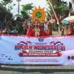 Lestarikan Budaya Agraris, SMKS Muhammadiyah 4 Glenmore Tampilkan Tema Petik Padi