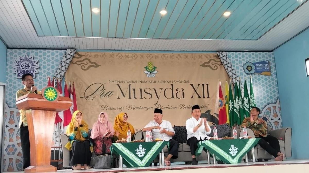 Pra Musyda NA Lamongan, Ketua PDM Lamongan Tekankan Pentingnya Ilmu, Komunikasi, dan Kolaborasi