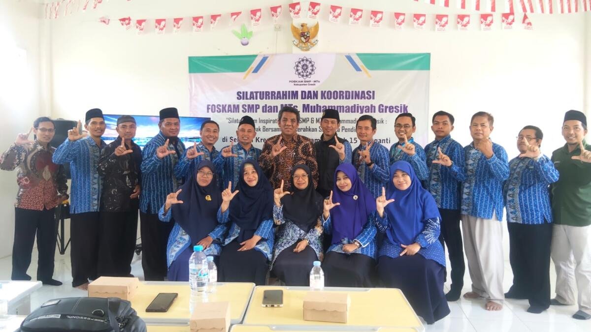 Foskam Gresik Sambut Sekolah Muhammadiyah Baru, Hadirkan Guru Besar Unesa