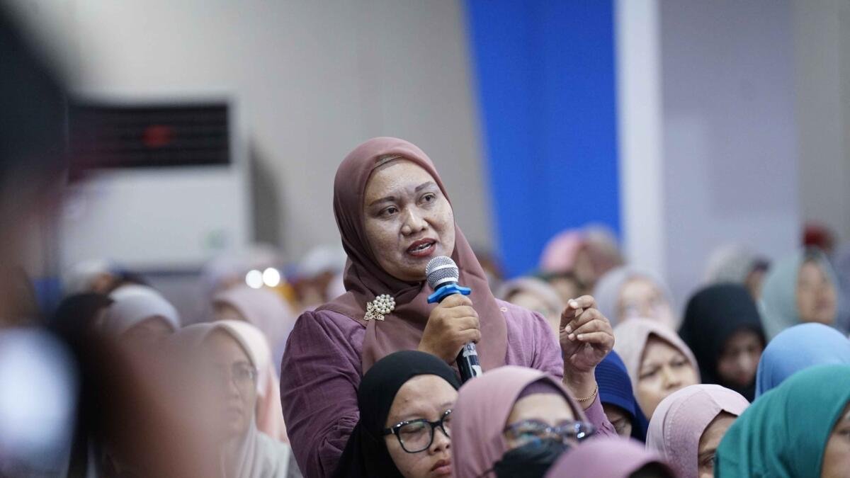 Alasan wali maba titipkan putra putrinya ke Umsida (Dona/PWMU.CO)