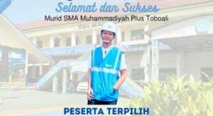 Bawa Gagasan Energi Danau, Raditya Siswa SMA Muhammadiyah Toboali Lolos Program Kelana Kementerian Lingkungan Hidup