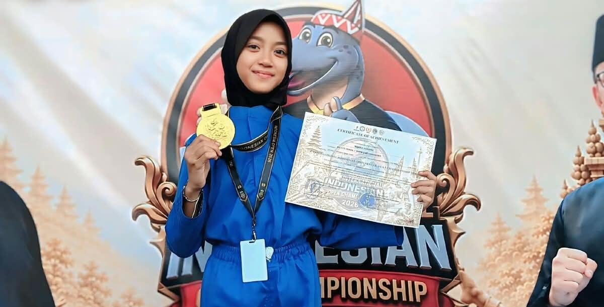 Atlet Tapak Suci Bojonegoro Raih Medali Emas Tunggal Prestasi di Event Internasional Indonesia Open