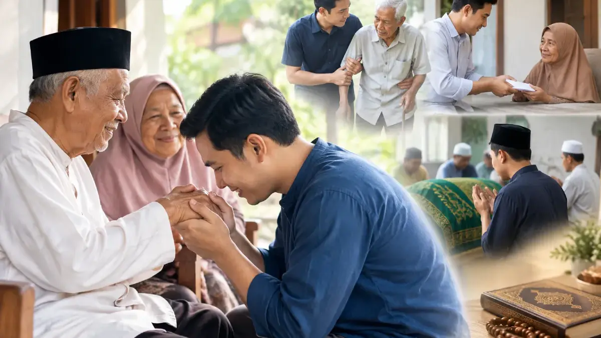 Setelah Menikah, Bakti Anak Laki-Laki kepada Orang Tua Tak Pernah Usai