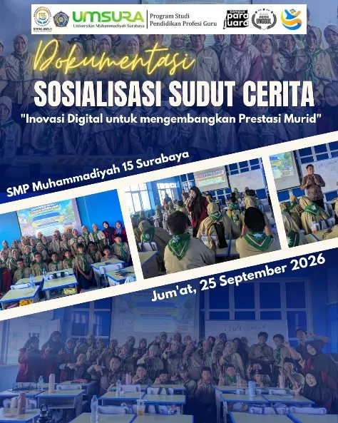 Mahasiswa PPG Umsura Hadirkan Sudut Cerita, Ruang Digital untuk Mengapresiasi Perjuangan Murid