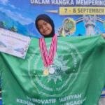 Ainayya Siswi SD Inovatif Aisyiyah Kedungwaru Borong Emas dan Perak Panahan