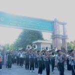 Al-Ishlah De Corps Tampil Menggetarkan, 80 Santri dengan Gagah Gemakan Musik di Masyan
