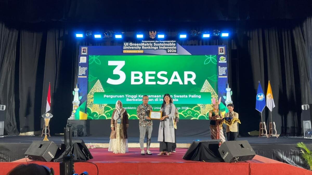 Konsisten Implementasikan Energi Hijau, UMM Naik Peringkat Nasional di Ajang UI GreenMetric 2026