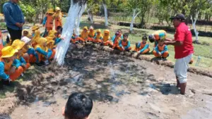 KTS SD Musix Ajak Siswa Kelas 1–2 Mengenal Satwa dan Edukasi Bercocok Tanam Padi di Alas Prambon