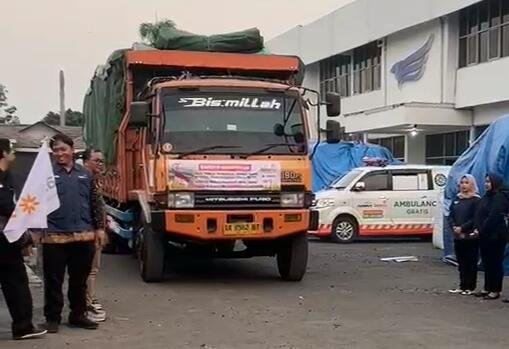 Lazismu Jatim Kirim Lagi Bantuan Logistik Senilai Rp1 Miliar dengan Empat Truk ke Flores