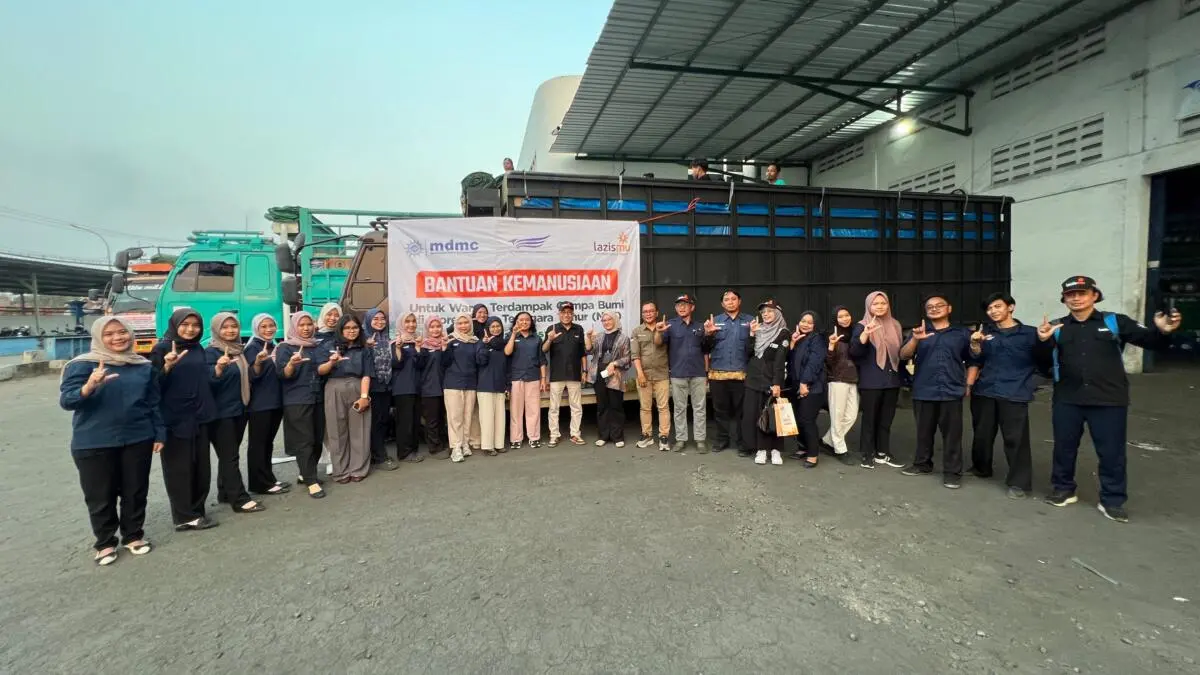 Lazismu Jatim Kirim Lagi Bantuan Logistik Senilai Rp1 Miliar dengan Empat Truk ke Flores