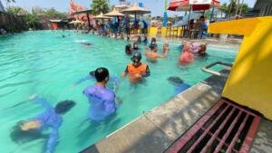MDMC Jepara Gelar Water Rescue Batch 2 Bersama Basarnas dan TNI AL