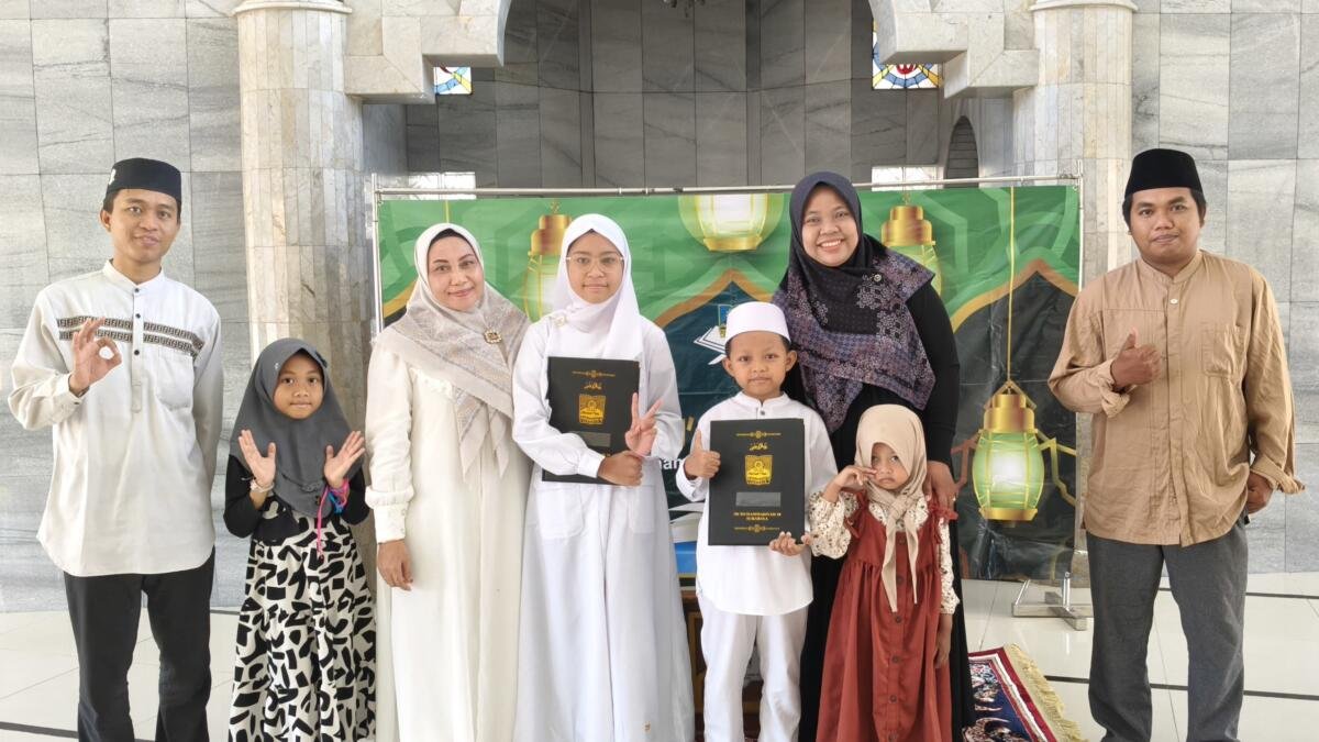 Menggema Kalamullah, 6 Siswa SD Muhammadiyah 18 Surabaya Tuntaskan Tasmi’ Juz 29 dan 30