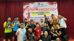 Mengikuti Serunya Turnamen Badminton Pemuda Muhammadiyah Pare