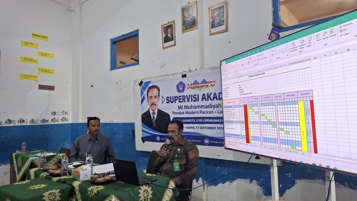 MIM 01 Pondok Modern Paciran Gelar Supervisi Akademik untuk Tingkatkan Kualitas Pembelajaran