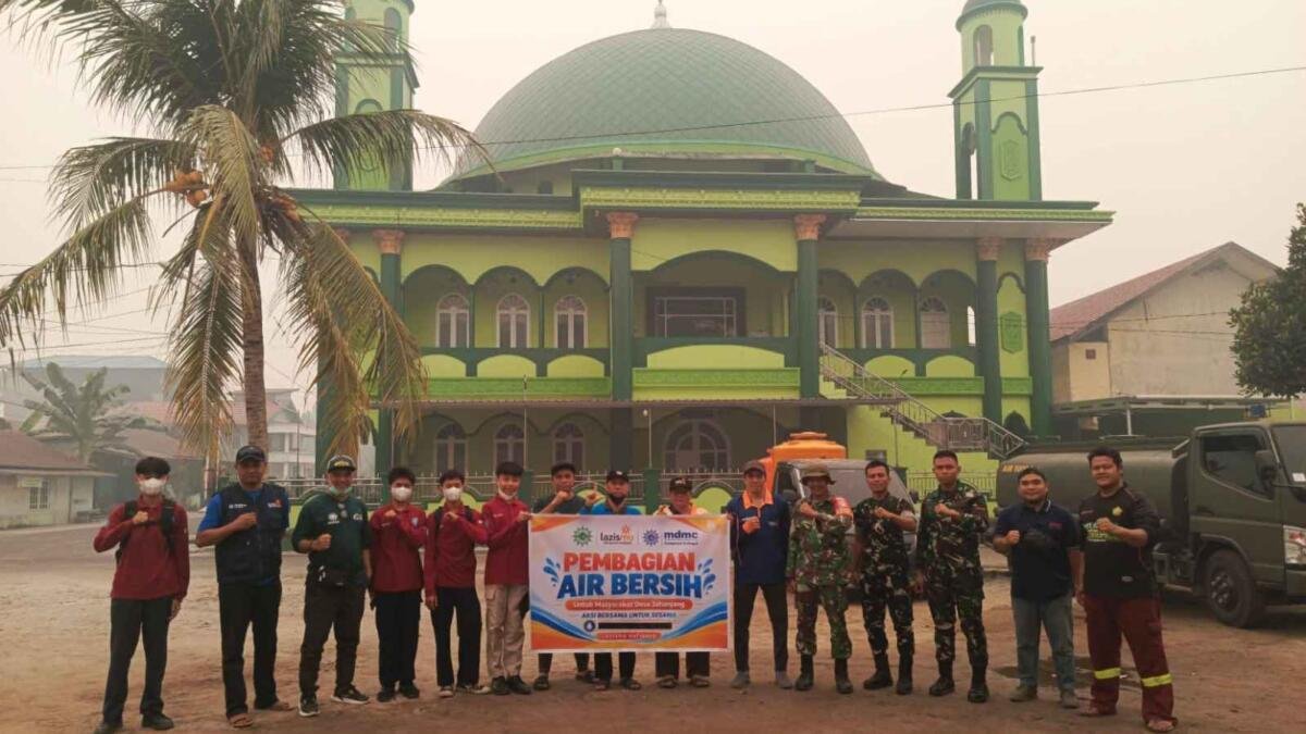 Muhammadiyah Katingan Gelontorkan Air bersih untuk Masyarakat di Desa Jahanjang